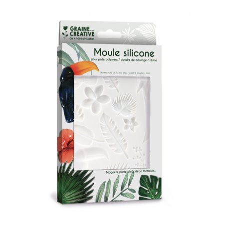 Moule en silicone 20x13 cm Tropical