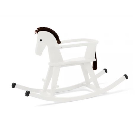 Geuther Cheval a bascule  HALLA Arceau de protection amovible Couleur BLanc