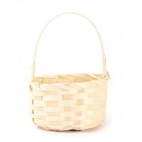 Petit panier en bambou ovale