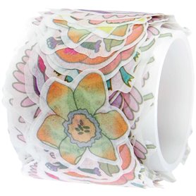 Autocollants Washi Futschikato Fleurs