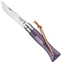 Couteau Opinel Baroudeur Colorama - N6 Violet gris