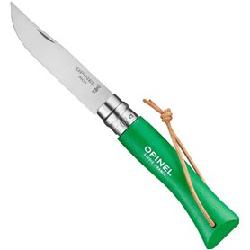 Couteau Opinel Baroudeur Colorama - N7 vert prairie