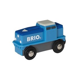 Brio 33130 Locomotive de fret bleue a piles