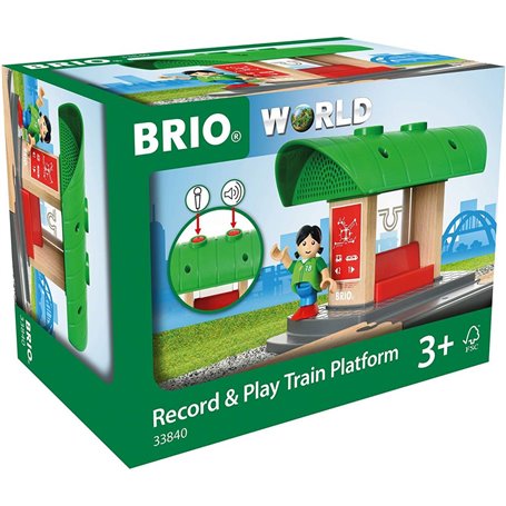 Brio 33840 Gare a enregistreur vocal