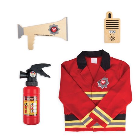Costume de pompier 3/5 ans