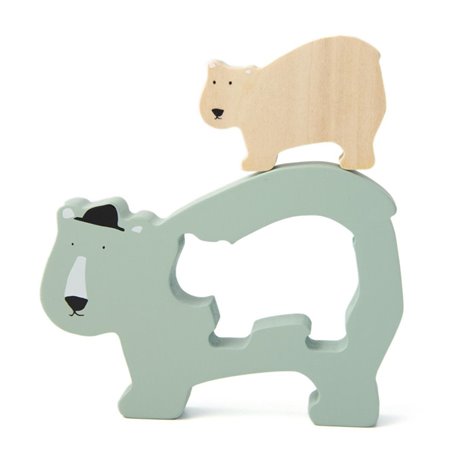 Puzzle bebe en bois - Mr. Polar Bear