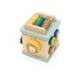 Petit cube d activites en bois
