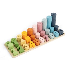 1-10 Counting Board en bois