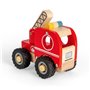 Camion de pompier en bois