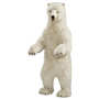 Hansa peluche Geante Ours Polaire Dresse 150 cm H et 65 cm L