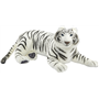 Hansa Peluche Géante Tigre Blanc Couche 100cmL