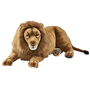 Hansa Peluche Geante Lion Couche 100cmL