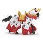 39951  Cheval du roi Arthur rouge figurine papo