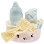 Ricorumi Kit a crochet Corbeille de Paques pastel