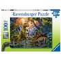 Ravensburger Puzzle 100 p XXL - L'oasis des dinosaures