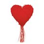 Pinata a remplir coeur rouge