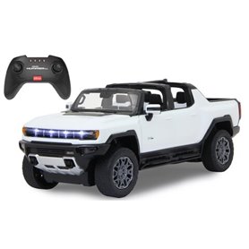 Hummer EV 1:16 blanc 2.4GHz Porte manuelle