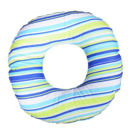 Coussin rond post natal bandes du couleur 2