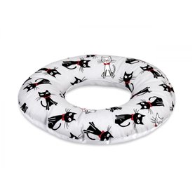 Coussin rond post natal les chats petits 1