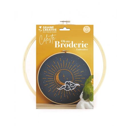 Kit broderie celeste graine creative