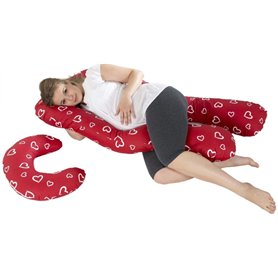 Ensemble coussins d'accouchement pre/post natal pour les femmes coers blancs