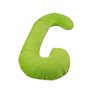 Coussin Minky de maternité forme C vert