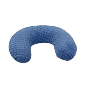 Coussin dallaitement forme C bleu