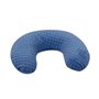 Coussin dallaitement forme C bleu