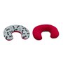 Coussin C dallaitement chatons 1  rouge