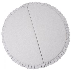 Tapis rond de jeu 100cm gris