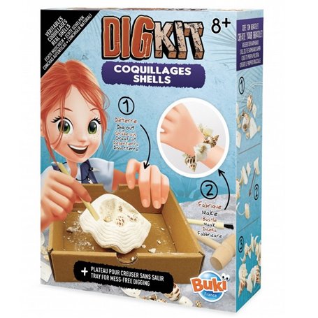 Kit d'expériences Coquillages