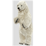 Hansa Peluche Geante Ours Polaire Dresse 100cmH 50cmL