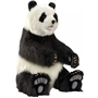 Hansa Peluche Geante Panda Assis 105 cm H 52cm l et 92 cm L