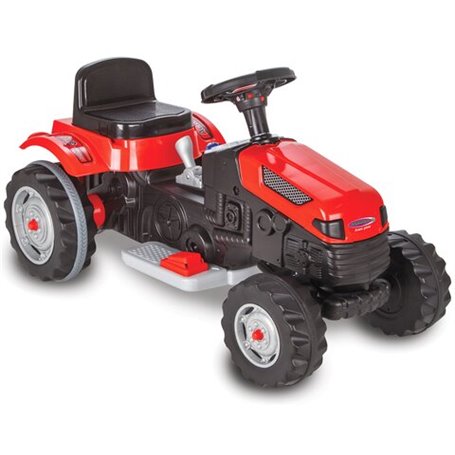 Ride-on tracteur Strong Bull rouge 6V