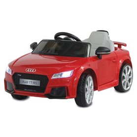 Ride-on Audi TT RS rouge 12V