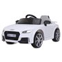 Ride-on Audi TT RS blanc 12V