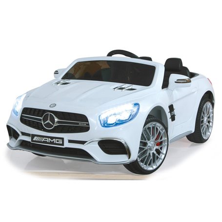 Ride-on Mercedes-Benz AMG SL65 blanc 2