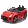 Ride-on Jaguar F-typee SVR rouge 12V