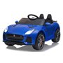 Ride-on Jaguar F-typee SVR bleu 12V