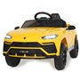 Ride-on Lamborghini Urus jaune 2