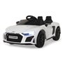 Ride-on Audi R8 Spyder V10 performance quattro blanc