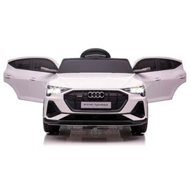 Ride-on Audi e-tron Sportback blanc 12V 2