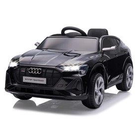 Ride-on Audi e-tron Sportback noir 12V 2