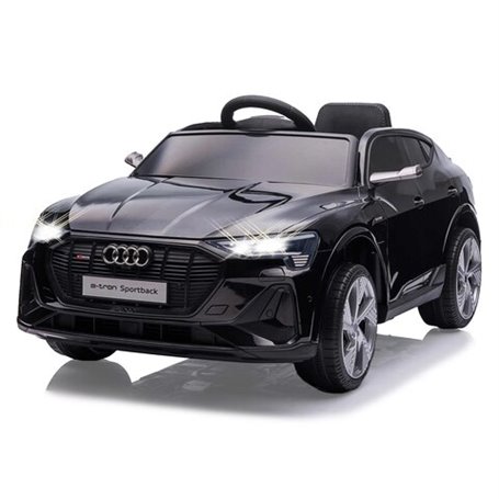 Ride-on Audi e-tron Sportback noir 12V 2