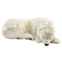 Hansa Peluche Geante Ours Polaire Dormeur 105 cm H