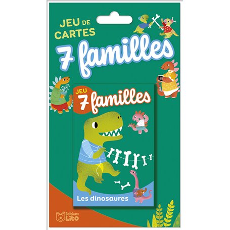 Jeux 7 familles - Les dinosaures