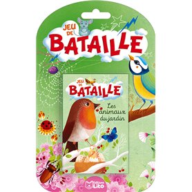 Jeux bataille animaux jardin