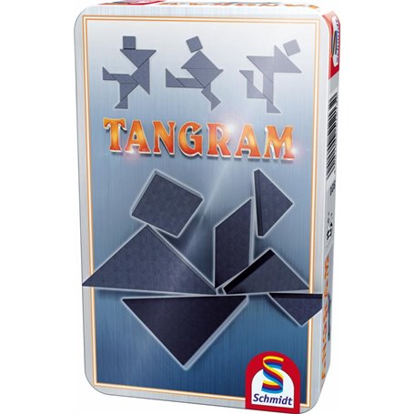 Tangram de voyage boite metal