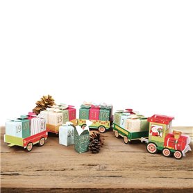 Calendrier de l avent petit train surprise