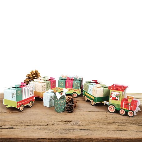 Calendrier de l avent petit train surprise